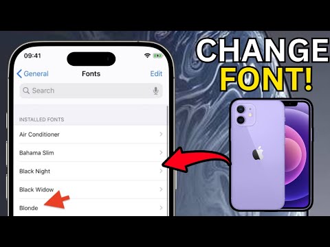 Customize Your Iphone Fonts | IOS 18.1 | Customize System Fonts | Add Any Font You Like!