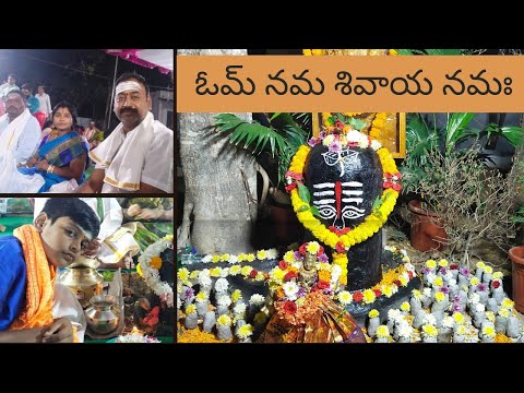 మహా శివరాత్రి సందర్భంగా మహా రుద్రాభిషేకం మహా మృత్యుంజయ హోమం @టెక్కలి రామకృష్ణ మఠం తొలుసూరిపల్లి రోడ్