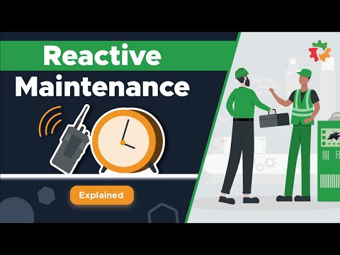 Reactive maintenance management