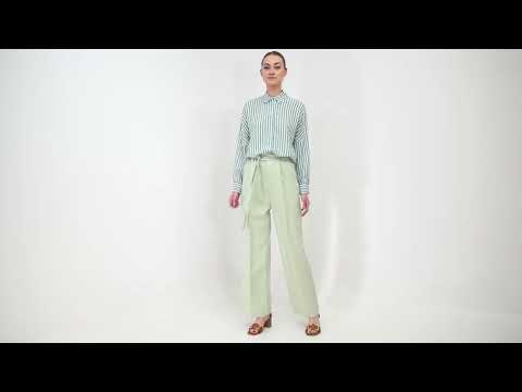 GRACE & MILA PANTS WITH PLEATS