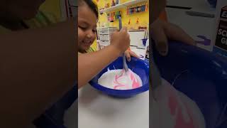 Spend Summer Indoors -Create your own slime! #shorts #arizona #peoriaaz #azfamily #slime