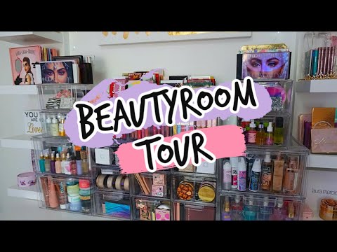 My Beauty Room Full Tour & Makeup Collection 2020