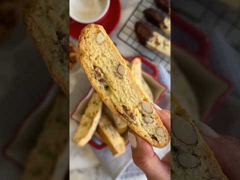 How to make Italian Almond Biscotti #cantucci #recipe