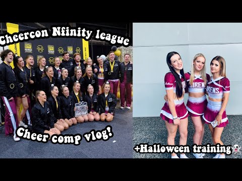 Cheercon Nfinity Champions League Vlog w/ Sirens Cheerleaders Anthem