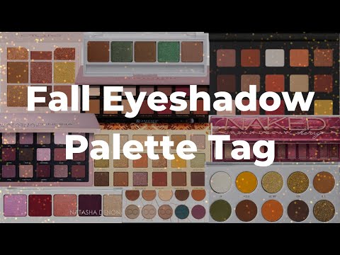 Fall Eyeshadow Palette Tag