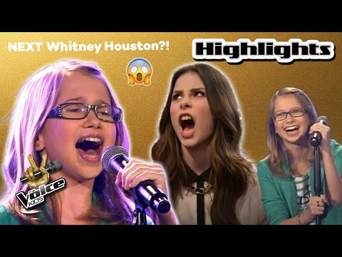 The NEXT Whitney Houston??😍  - Throwback to HIGHLIGHT performance from 2013 | The Voice Kids