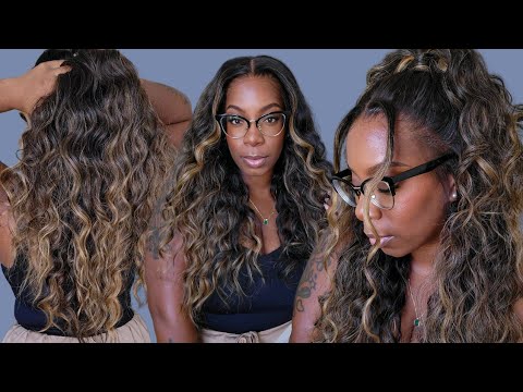 NEW! HD Hairline Glueless Wig Install Best HIGH QUALITY Pre-Colored Curly Wig for Beginners HAIRVIVI