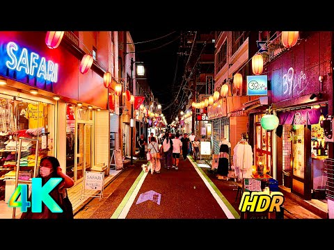 Koenji Japan Tokyo Walk | Charming Neighborhood Walking Tour【4K】✨