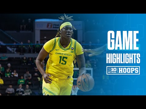 Washington St. at Oregon | Highlights | Big Ten Women's Basketball | 12/04/2024