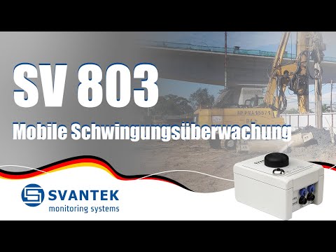 Mobile Schwingungsüberwachung | SV 803 | SVANTEK Deutschland | Systemeigenschaften