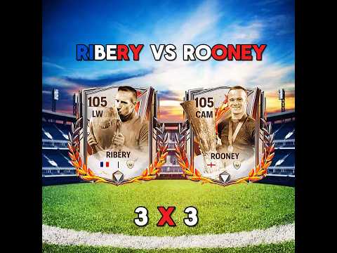 RIBERY vs ROONEY☠️🔥 #eafc25 #fifa #eafc24  #eafcmobile #fifamobile #fifa #shorts