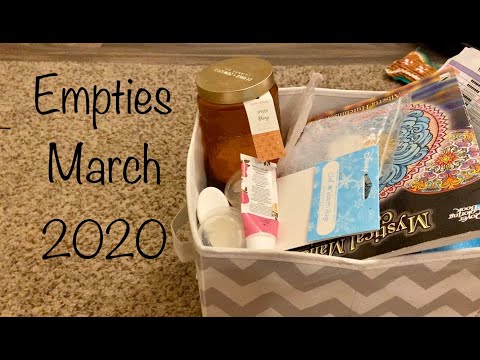 Empties | MARCH 2020