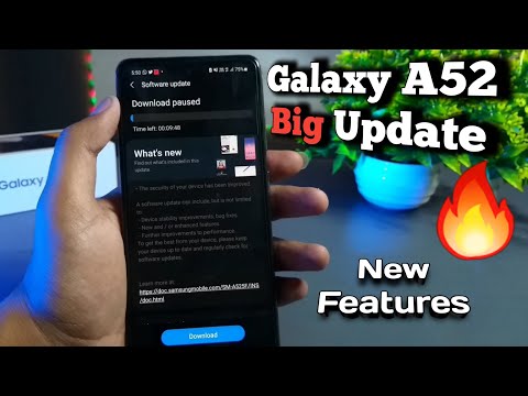 Samsung Galaxy A52 : Big Update | New Features | Improvements & More 🔥🔥