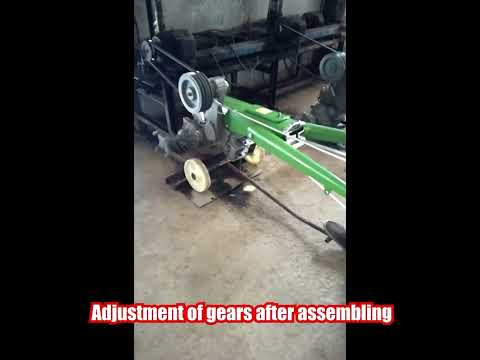 Adjustment of gears after assembling