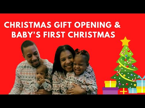 Christmas Gift Opening 2021 | Baby's First Christmas