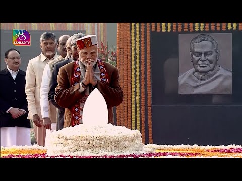 PM Modi pays tribute to Atal Bihari Vajpayee on his Birth Anniversary