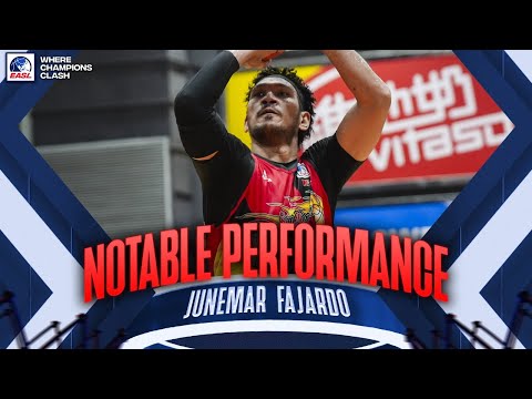 Notable Performance: San Miguel Beermen Junemar Fajardo 19 points vs. Hong Kong Eastern