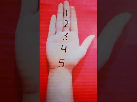 Easy simple numbers mehndi design #mehndi #mehndiwali #easymehndi #youtubeshorts #shorts #number