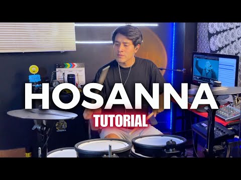 Hosanna - Marcos Barrientos | TUTORIAL DE BATERIA (Explicado)