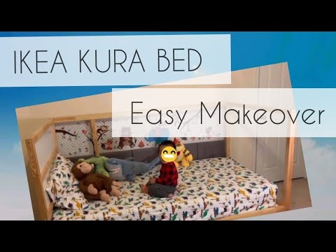 IKEA KURA BED EASY MAKEOVER