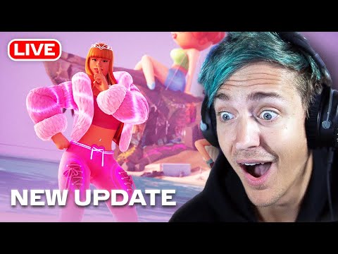 🔴 Ninja Dominates the NEW Fortnite Update  - Live