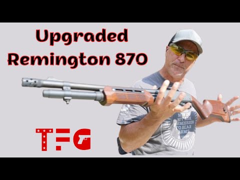 "Upgraded" Remington 870 with WOOX - TheFirearmGuy