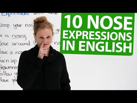 Learn 10 English Expressions with NOSE!