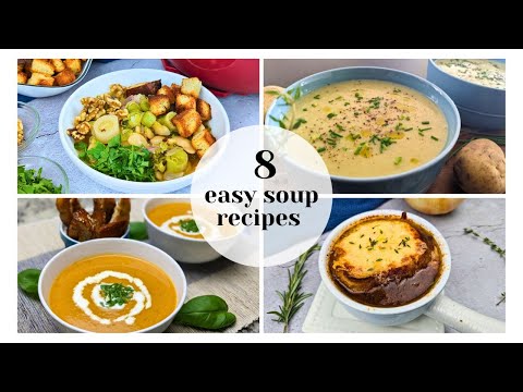 Easy Soup Recipes To Make Every Week in Fall 🍲 | Vegetarian Soup Recipes