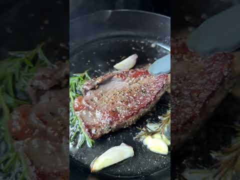 How To Make Juicy Tender Bison Steak #bison #bisonsteak #steak #shortsfeed