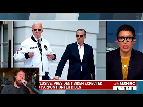 This is Legacy Media covering Joe Biden's presidential pardon