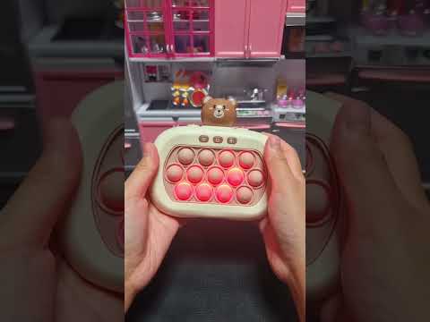 Satisfying with Playing Speed Push Game Pop It Eletrônico Fidget Toy ASMR #asmr #viral #trending