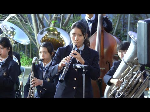 浜松市立高校 吹奏楽部「The 静岡」 ローカルCMメドレー　in 高塚熊野神社