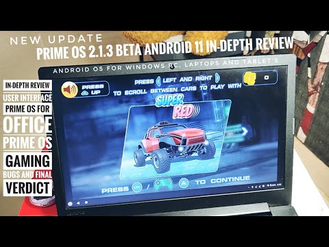 prime os 2.1.3 beta android 11 update review gaming, ui and bugs