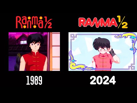 Ranma ½ Anime Episode 1: 1989 VS. 2024 side-by-side @eganimation442