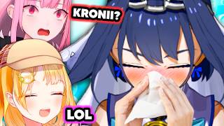 Kronii Blowing Her Nose Mid-Collab Had Everyone in Tears【Hololive EN】