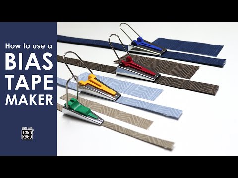 How to Use Bias Tape Makers