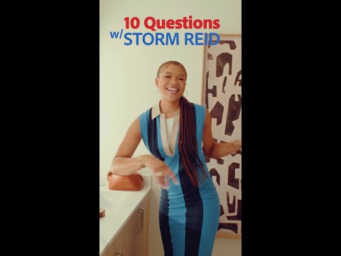 10 questions with Storm Reid ft. Acrobat AI Assistant