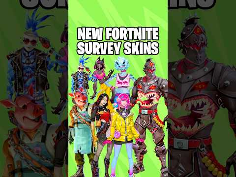 Fortnite - New Survey Skins!