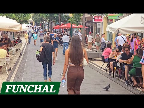 UNCUT FUNCHAL MADEIRA PORTUGAL 2025 [4K] WALK 🇵🇹 @world--traveler