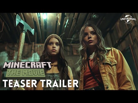 MINECRAFT 2024 - FIRST TEASER TRAILER | Anya taylor-joy, Jenna Ortega