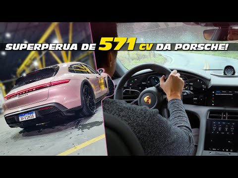 Aceleramos a Porsche Taycan Cross Turismo: uma super-perua INSANA