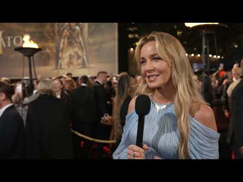 Gladiator II London Premiere - itw Connie Nielsen (Official video)