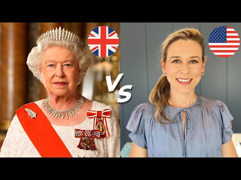 BRITISH English vs AMERICAN English Vocabulary comparison