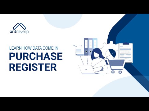 Purchase Register Essentials: Data Entry | PO Management- English