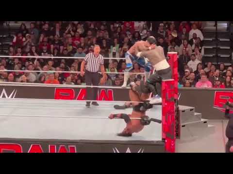 Drew McIntyre vs Jey Uso vs Ricochet vs Bronson Reed - WWE RAW April 8 2024