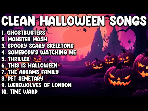 Clean Halloween Songs 2024 🎃 Best Halloween Music Playlist