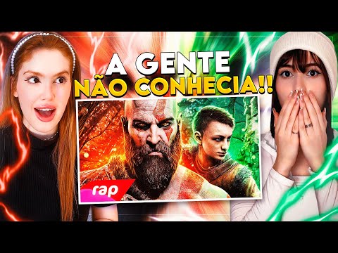 REACT | Rap do Kratos e Atreus (God of War) - NÓS SOMOS DEUSES | 7 Minutoz (7mz) | CR Reacts