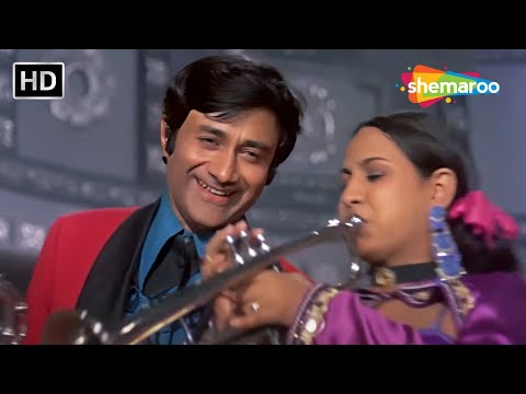 Main Aaya Hoon Leke Saaz | Dev Anand & Hema Malini | Amir Garib (1974) | Kishore Kumar | Old Songs