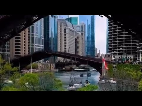 Chicago - A drone display of this beautiful City