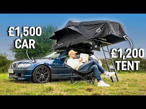 Cheap Car vs Expensive Tent – DriveTribe Camper Challenge!